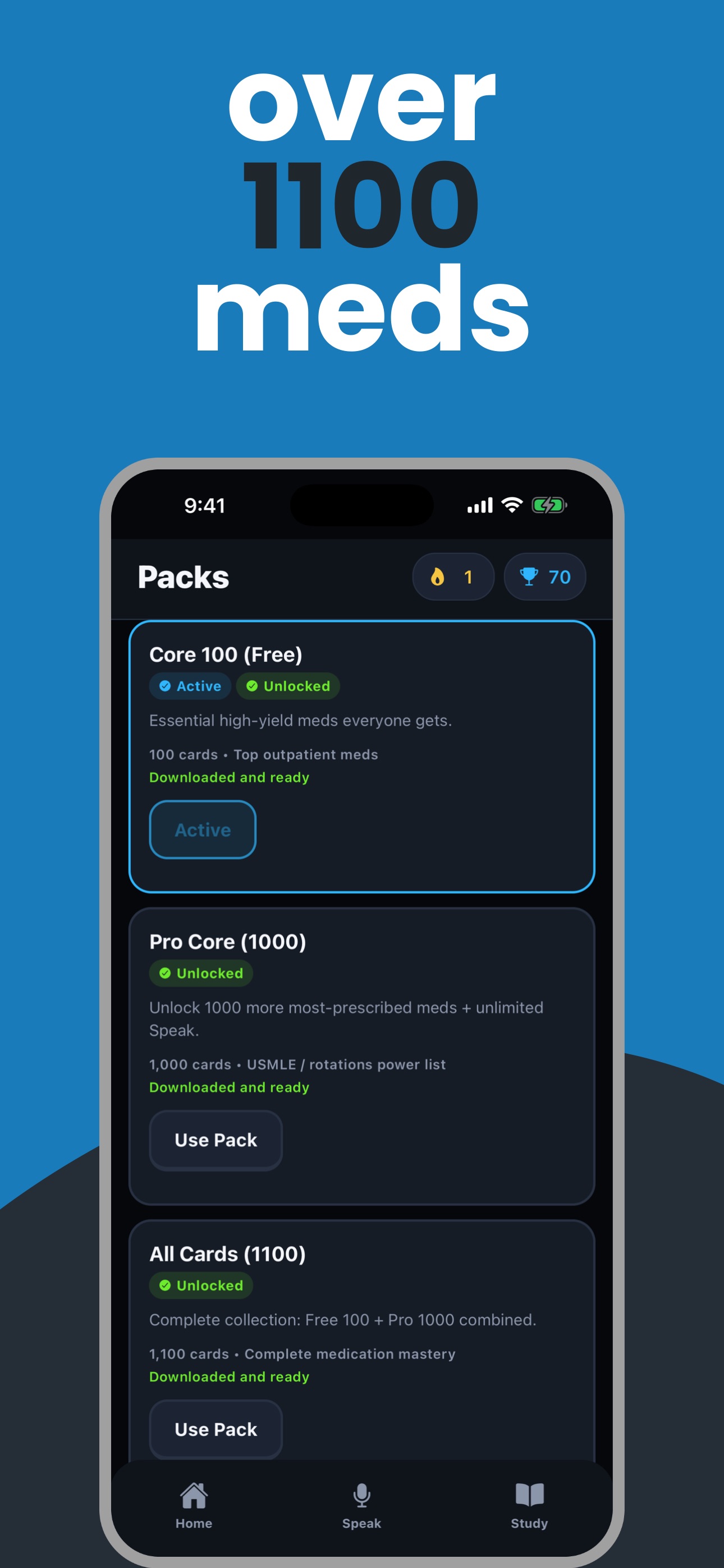 Over 1100 Medical Terms